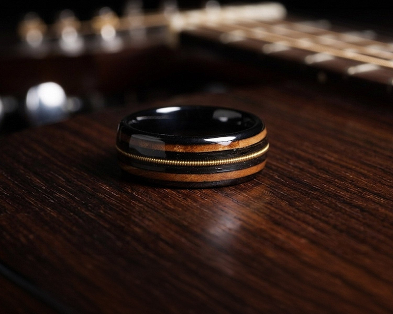 GUITAR STRING WEDDING BANDS