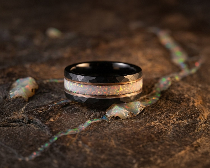 OPAL WEDDING BANDS